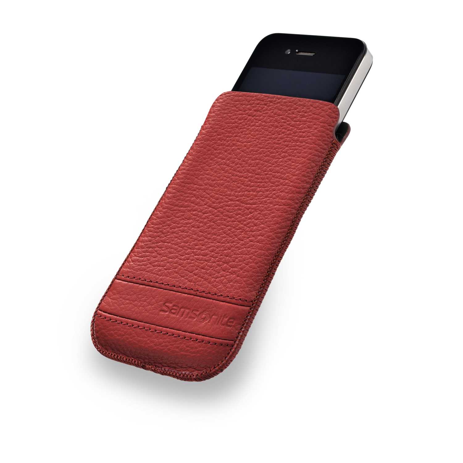 SAMSONITE Θήκη κινητού CLASSIC LEATHER iPHONE 5 MAGIC κόκκινη