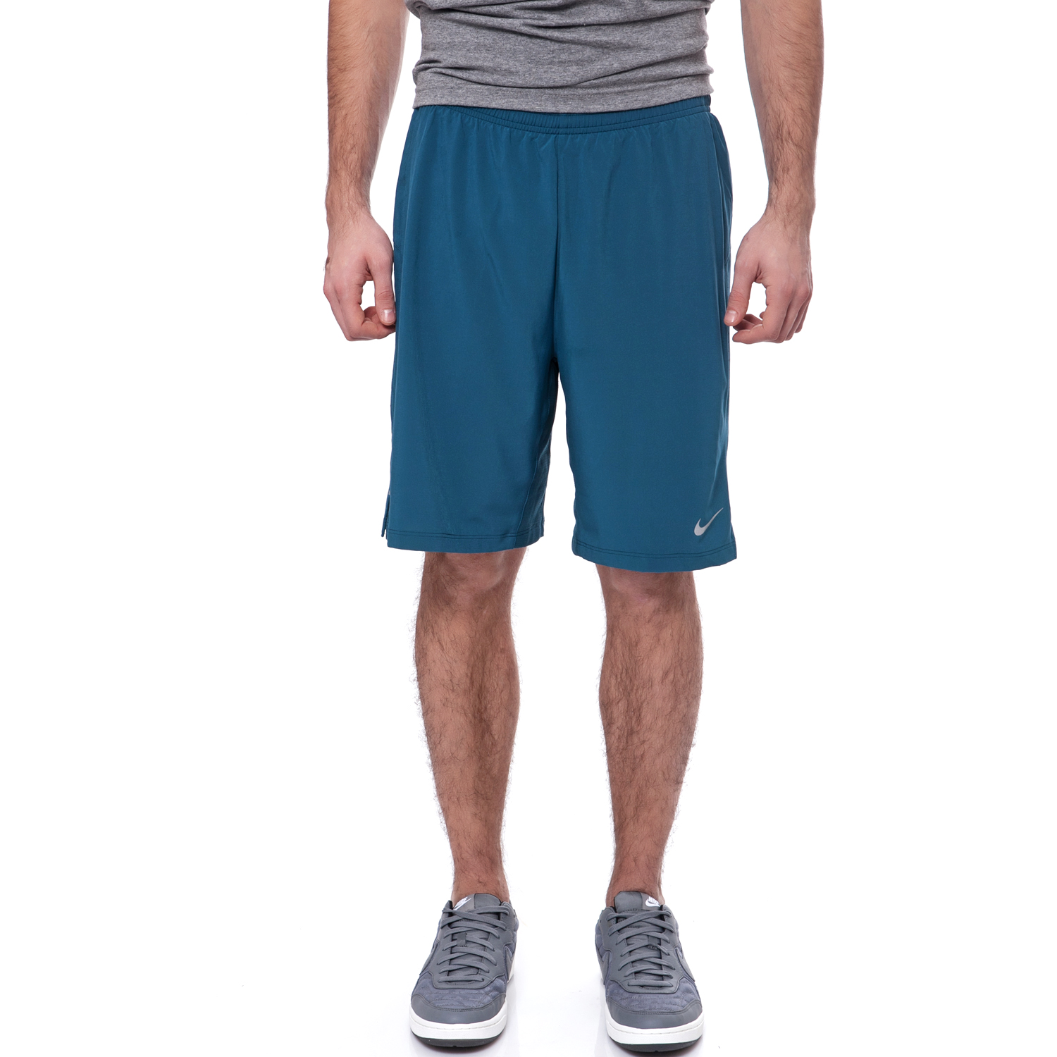NIKE - Ανδρικό σορτς Nike 9" PHENOM μπλε Ανδρικά/Ρούχα/Σορτς-Βερμούδες/Αθλητικά