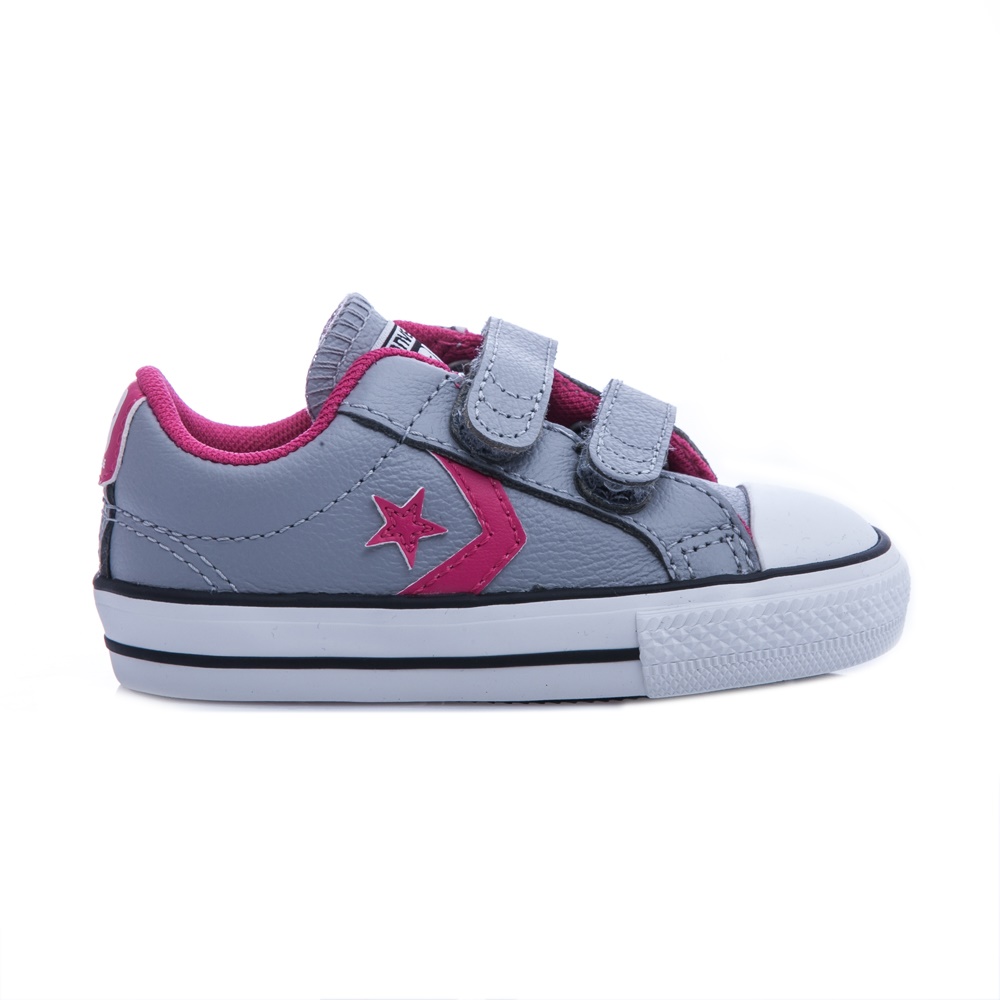Παιδικά/Baby/Παπούτσια/Sneakers CONVERSE - Βρεφικά παπούτσια Star Player γκρι