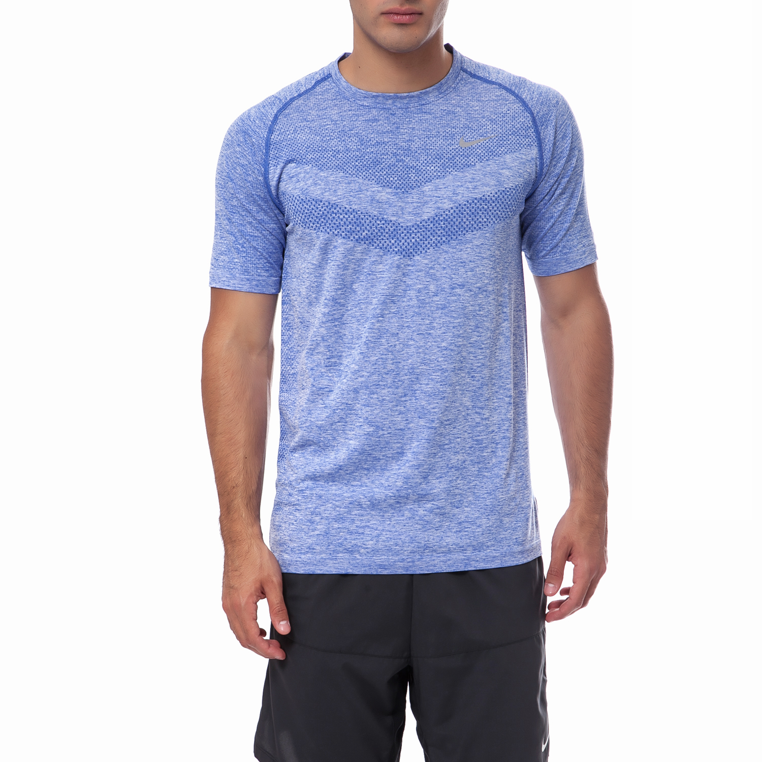 NIKE - Ανδρική μπλούζα Nike μπλε Ανδρικά/Ρούχα/Αθλητικά/T-shirt