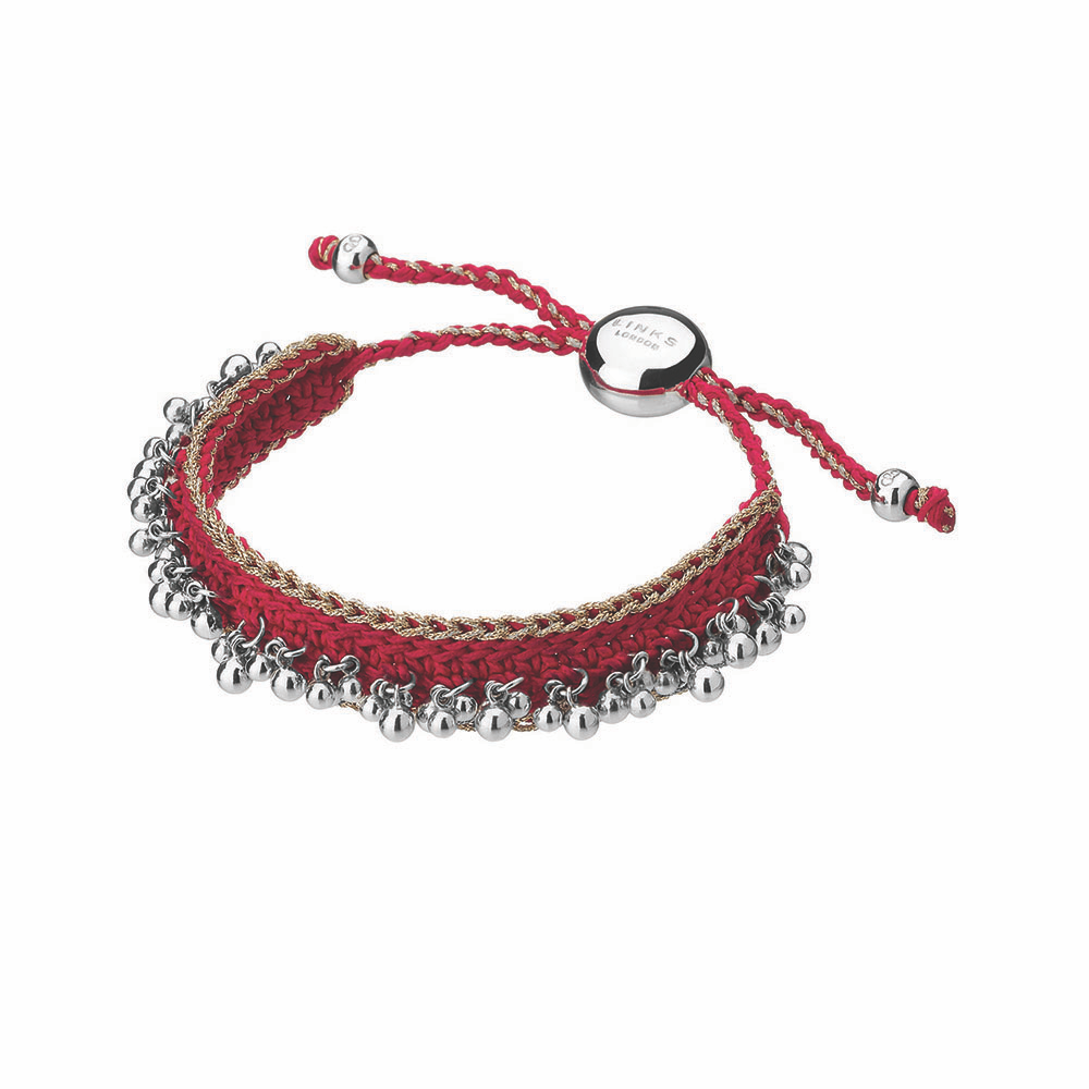 Γυναικεία/Αξεσουάρ/Κοσμήματα/Βραχιόλια LINKS OF LONDON - Ασημένιο βραχιόλι Woven Bracelet Effervescence