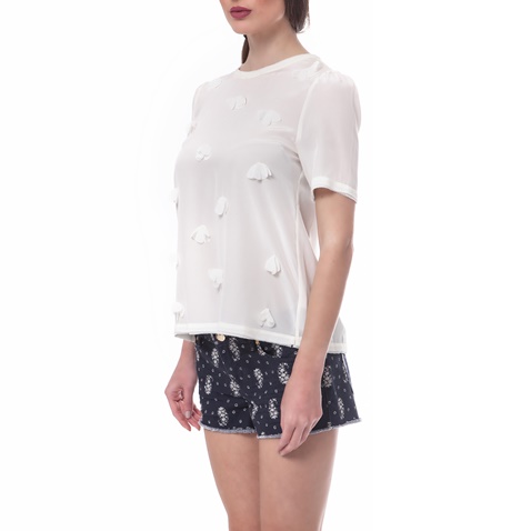 JUICY COUTURE-Γυναικεία μπλούζα Juicy Couture λευκή