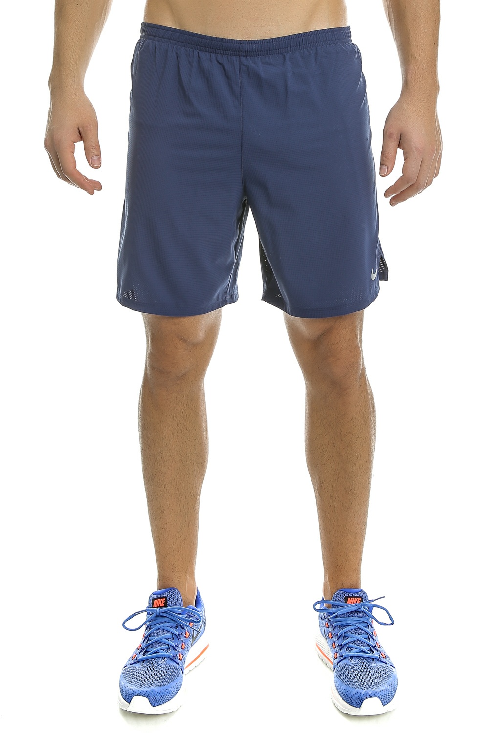 Ανδρικά/Ρούχα/Σορτς-Βερμούδες/Αθλητικά NIKE - Ανδρικό αθλητικό σορτς Nike 7" PHENOM 2-IN-1 μπλε