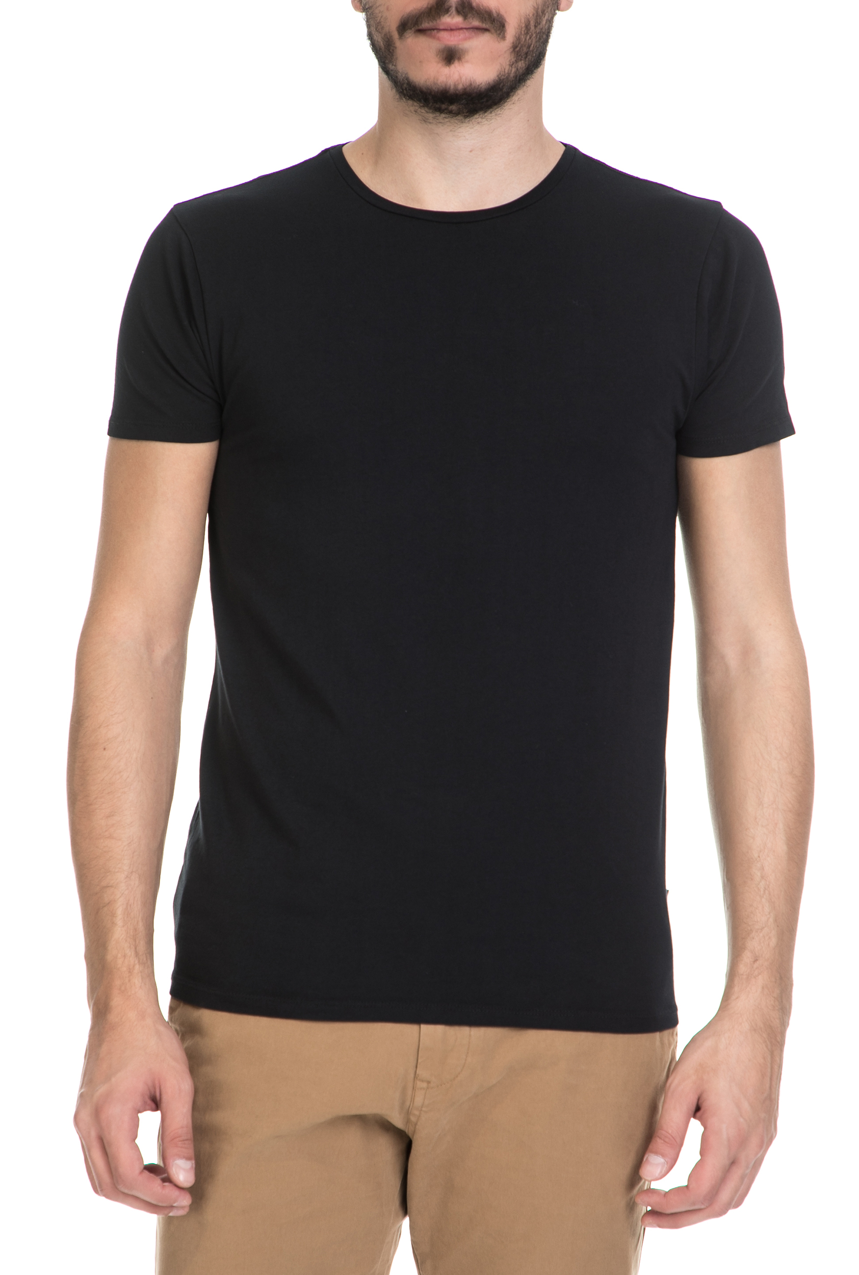Ανδρικά/Ρούχα/Μπλούζες/Κοντομάνικες SCOTCH & SODA - Ανδρικό T-shirt NOS SCOTCH & SODA μαύρο