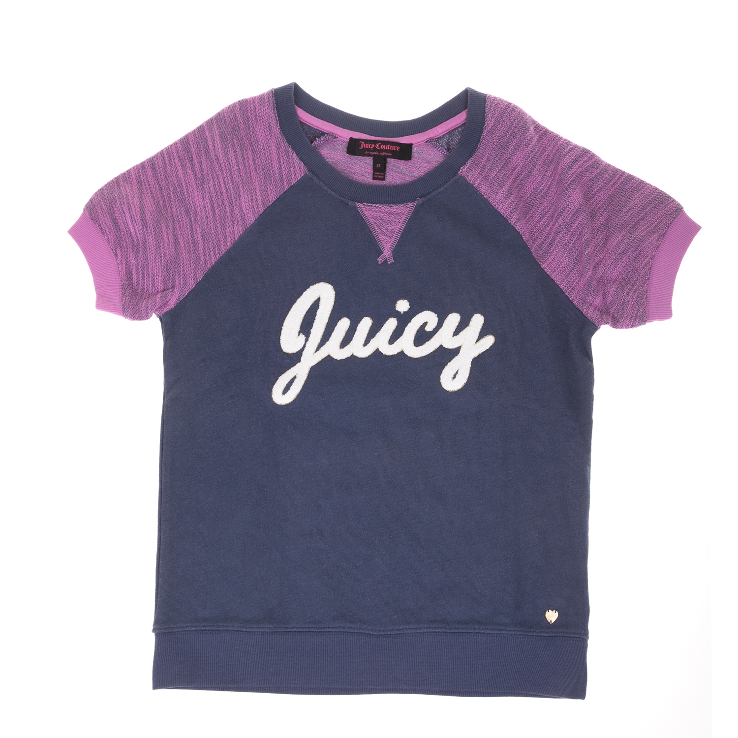 JUICY COUTURE KIDS Κοριτσίστικη μπλούζα JUICY COUTURE PULLOVER μοβ