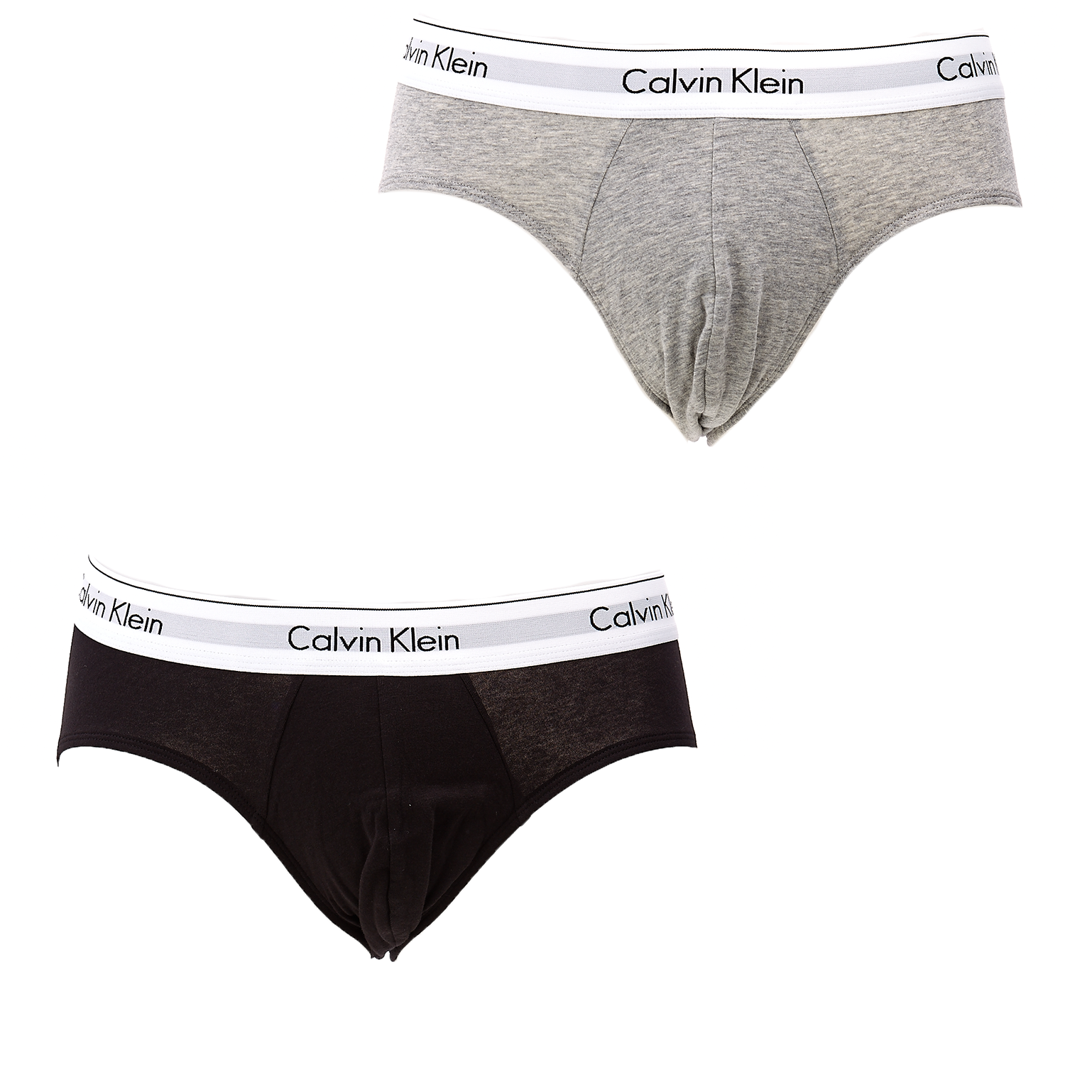 CK UNDERWEAR - Σετ σλιπ Calvin Klein μαύρο-γκρι Ανδρικά/Ρούχα/Εσώρουχα/Σλίπ