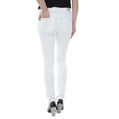 GARCIA JEANS-Γυναικείο jean παντελόνι GARCIA JEANS Rachelle-Slim λευκό
