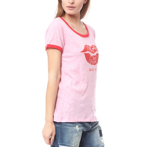 SCOTCH & SODA-Γυναικείο T-Shirt SCOTCH & SODA ροζ