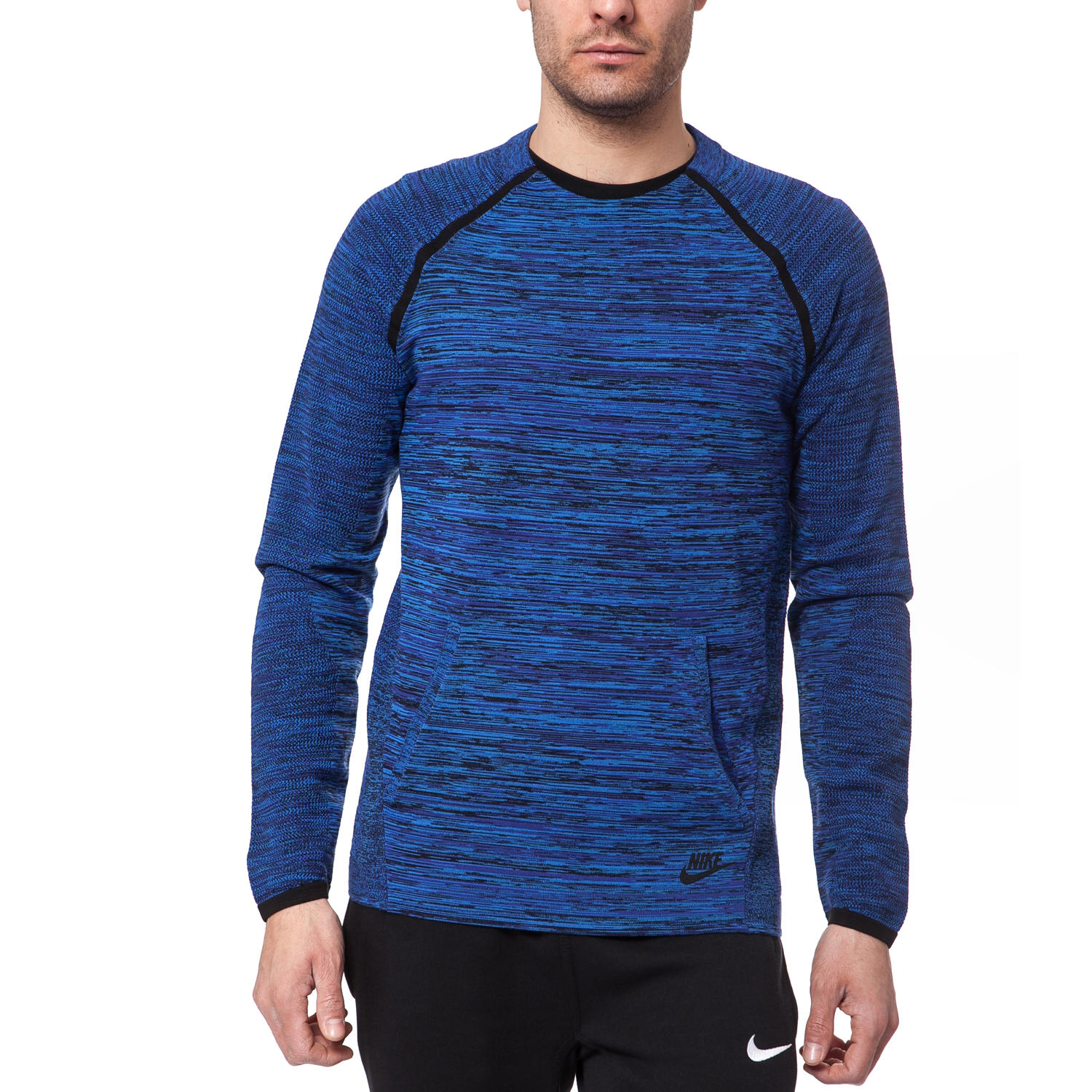 NIKE - Ανδρική μπλούζα Nike μπλε Ανδρικά/Ρούχα/Αθλητικά/Φούτερ-Μακρυμάνικα
