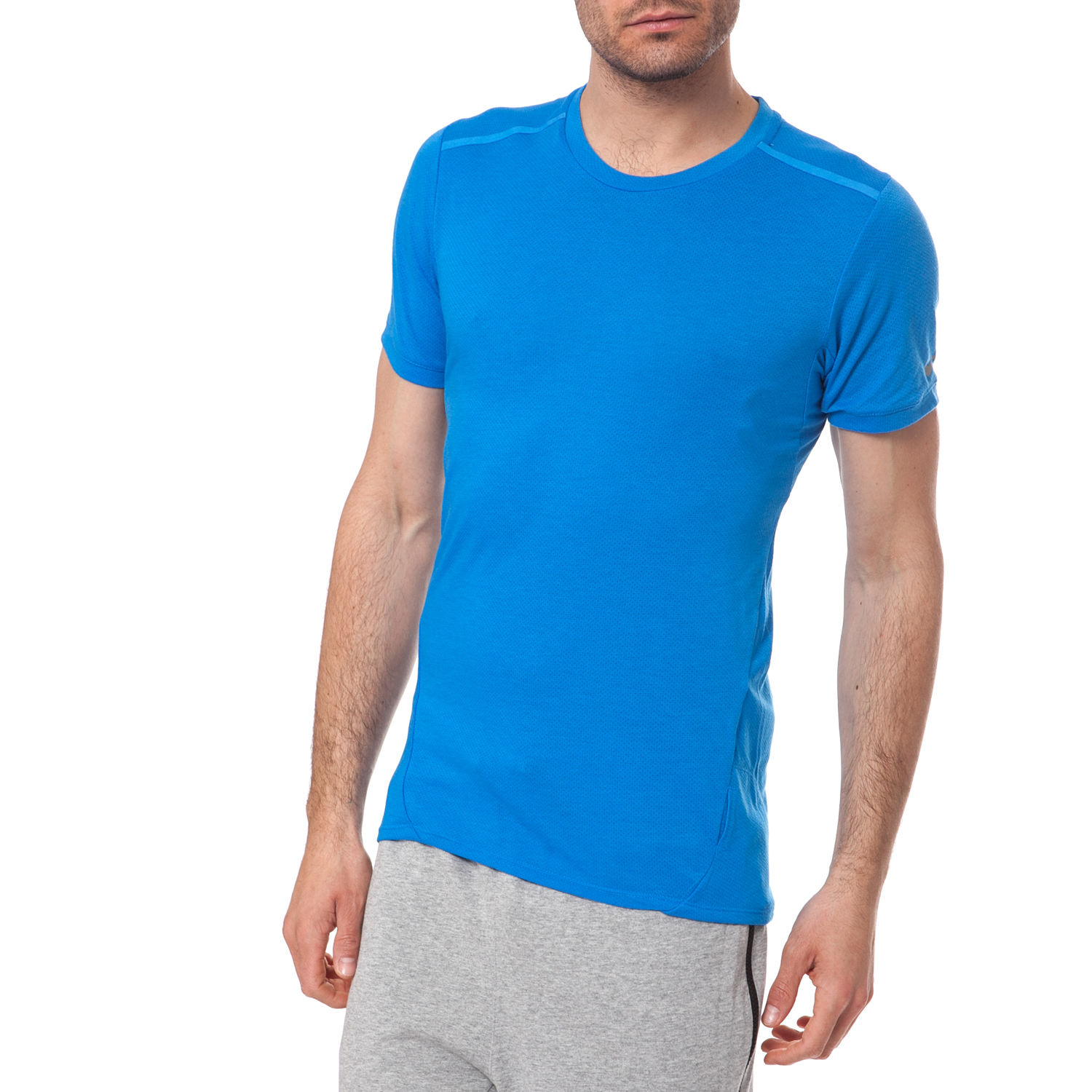Ανδρικά/Ρούχα/Αθλητικά/T-shirt NIKE - Αντρική μπλούζα NIKE μπλε