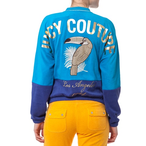 JUICY COUTURE-Γυναικείο τζάκετ Juicy Couture μπλε