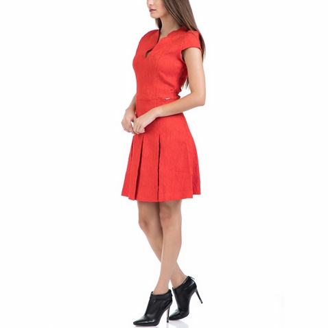 GUESS-Γυναικείο φόρεμα GUESS κόκκινο                      