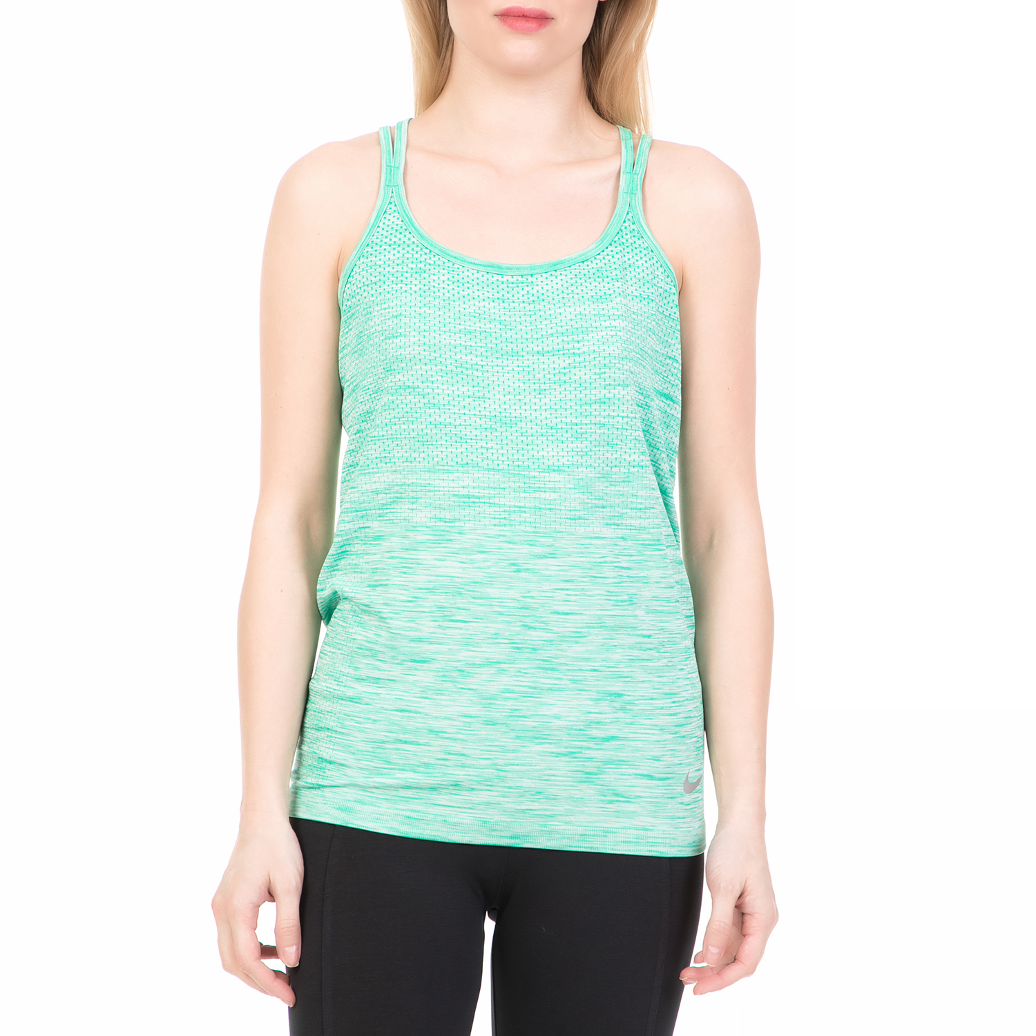 NIKE - Γυναικείο αθλητικό φανελάκι Nike πράσινο Γυναικεία/Ρούχα/Αθλητικά/T-shirt-Τοπ