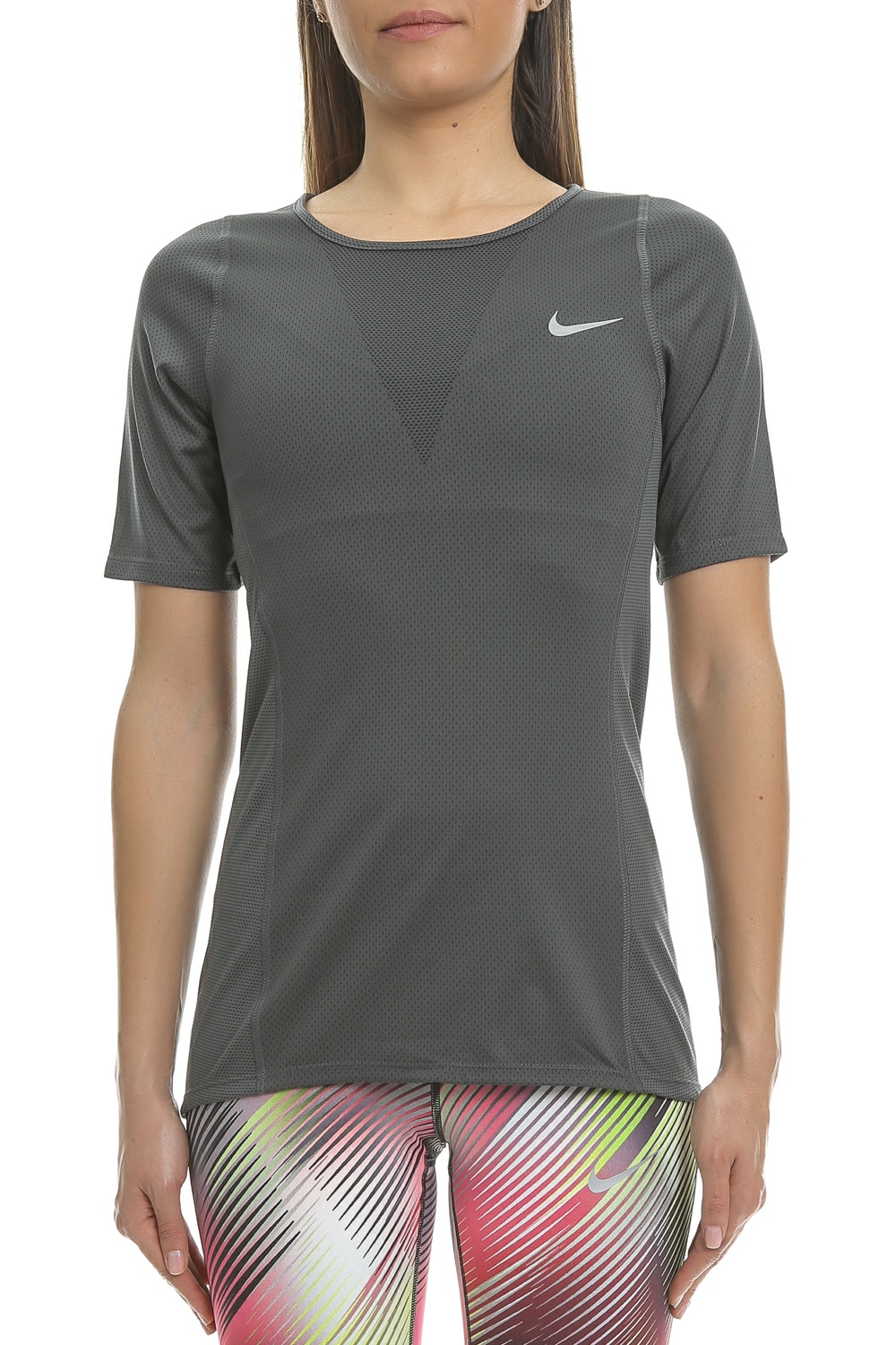 NIKE - Γυναικεία κοντομάνικη μπλούζα Nike μαύρη Γυναικεία/Ρούχα/Αθλητικά/T-shirt-Τοπ