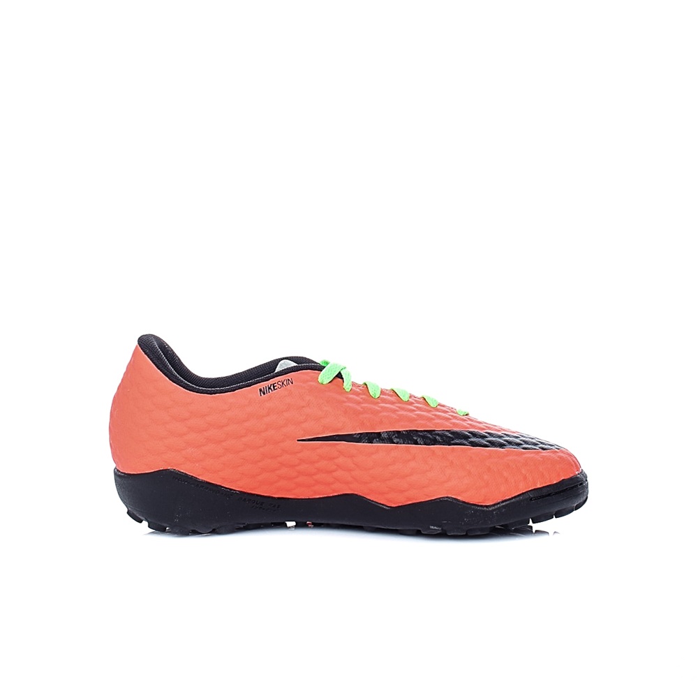 Παιδικά/Boys/Παπούτσια/Ποδοσφαιρικά NIKE - Unisex παιδικά παπούτσια ποδοσφάιρου Nike JR HYPERVENOMX PHELON III TF κίτρινα - πορτοκαλί