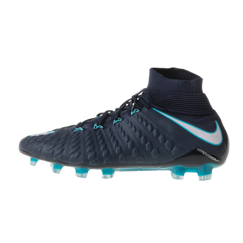 NIKE Ανδρικά ποδοσφαιρικά παπούτσια Nike HYPERVENOM PHANTOM III DF FG μπλε