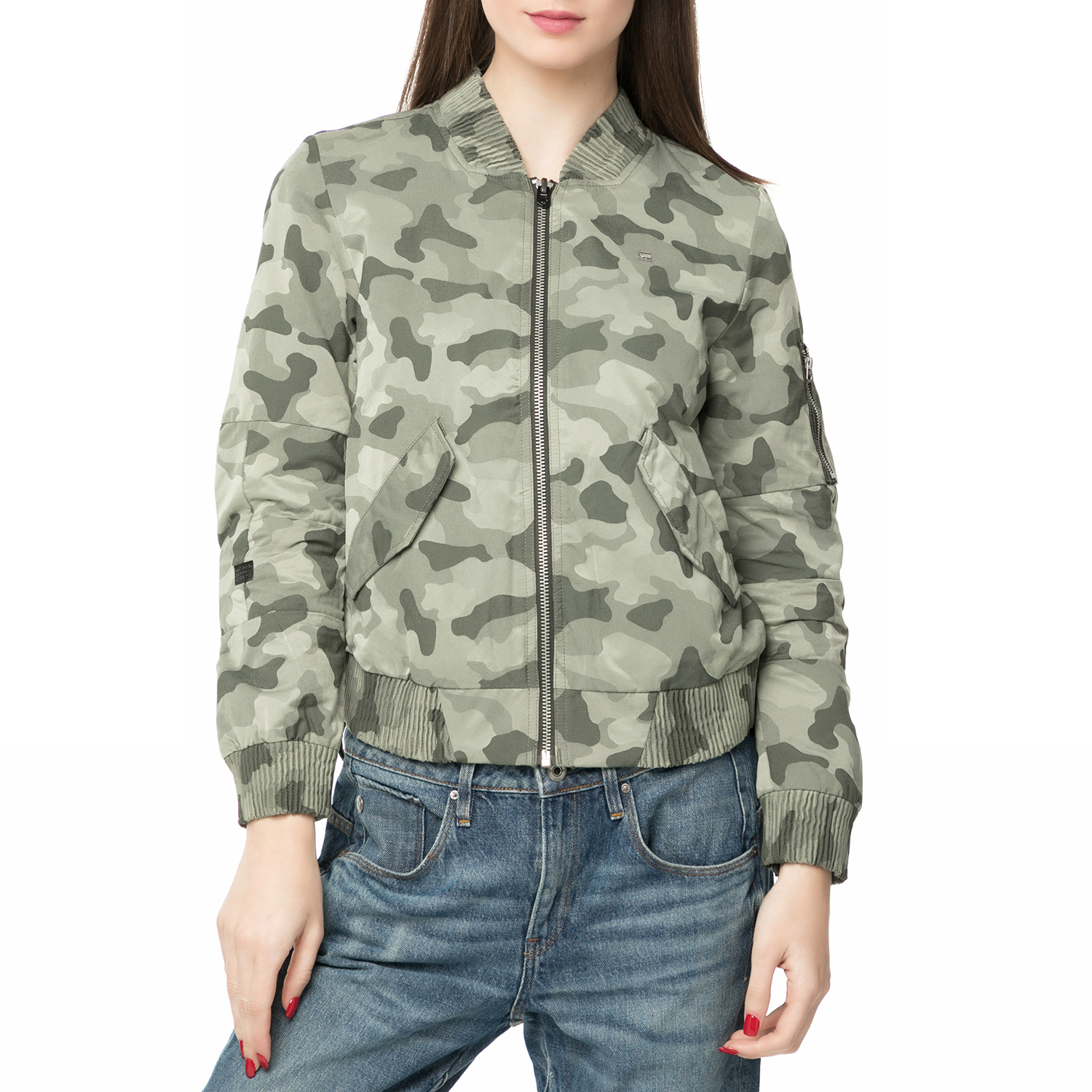 Γυναικεία/Ρούχα/Πανωφόρια/Τζάκετς G-STAR RAW - Γυναικείο jacket Rackam slim bomber παραλλαγής