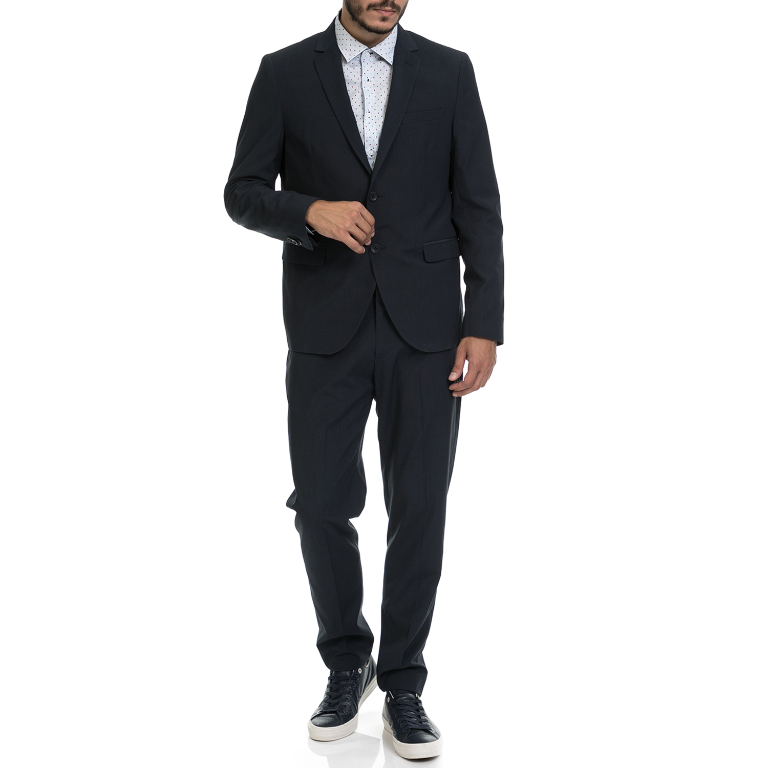 Ανδρικά/Ρούχα/Πανωφόρια/Σακάκια SSEINSE - Ανδρικό κοστούμι ABITO SSEINSE μπλε