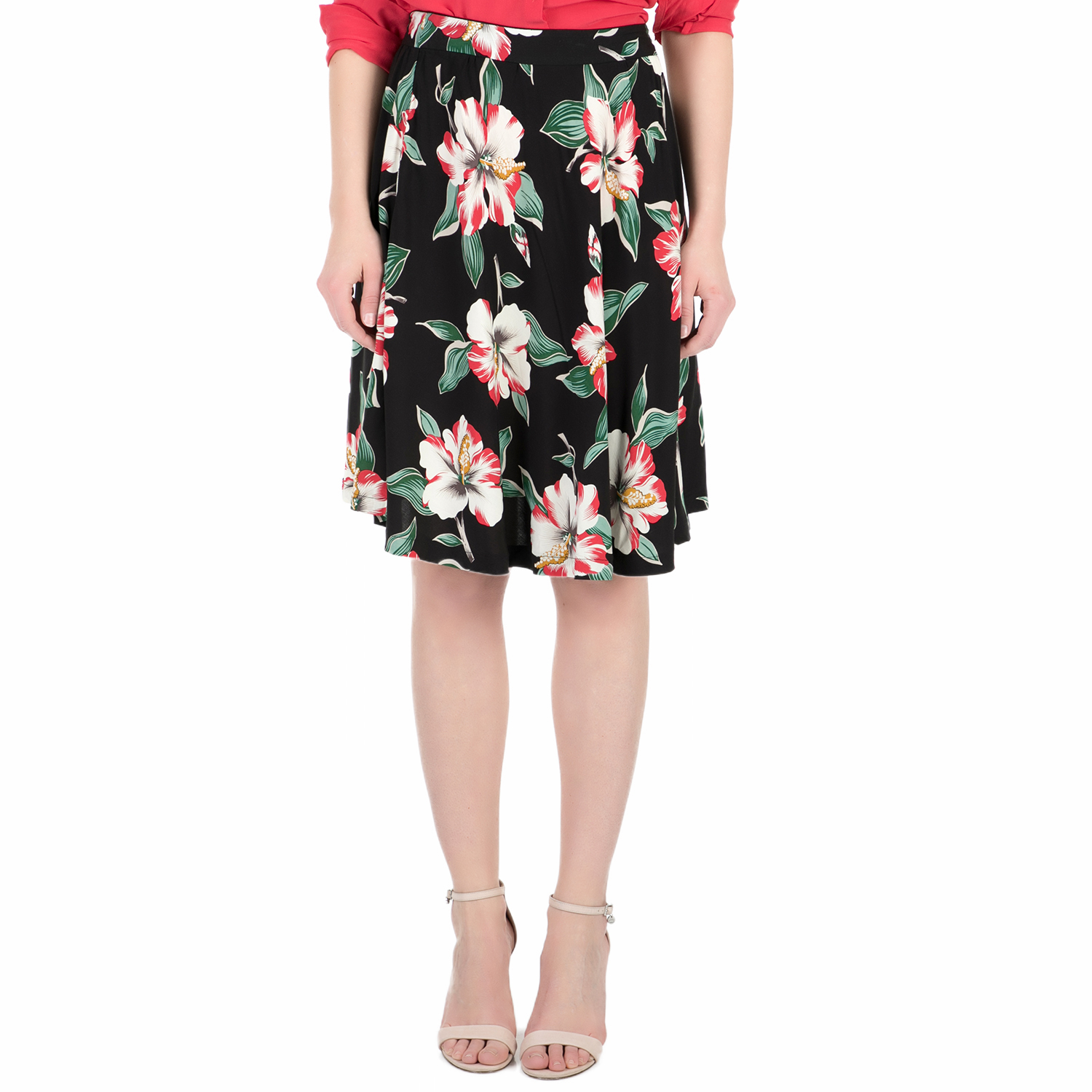 GUESS Γυναικεία φούστα GUESS CHENOA με φλοράλ μοτίβο