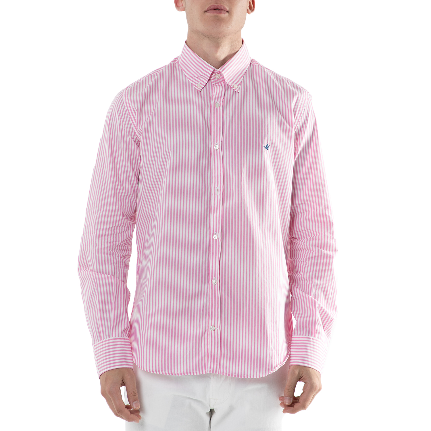 Ανδρικά/Ρούχα/Πουκάμισα/Μακρυμάνικα BROOKSFIELD - Ανδρικό μακρυμάνικο πουκάμισο Brooksfield ριγέ