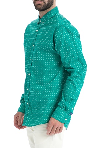SCOTCH & SODA-Ανδρικό πουκάμισο SCOTCH & SODA πράσινο
