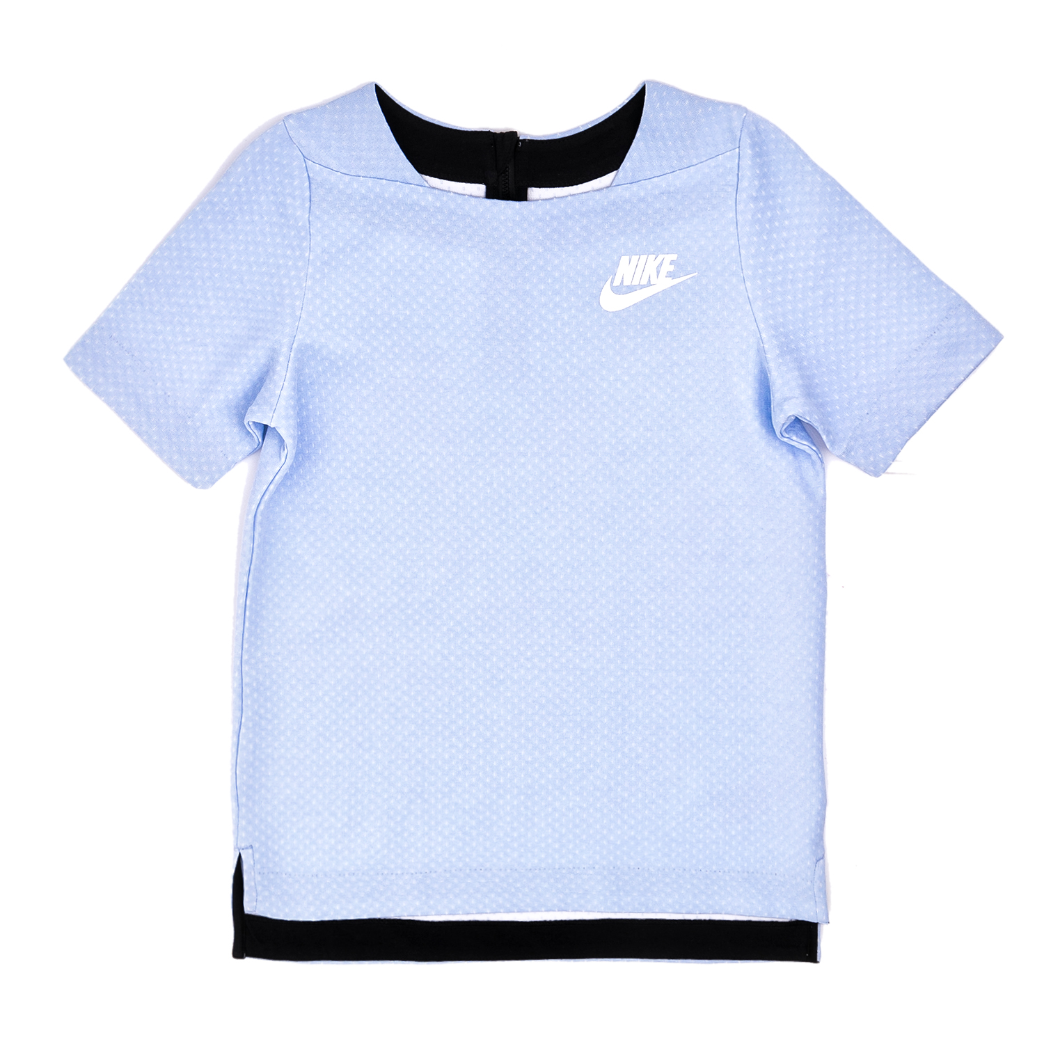 Παιδικά/Girls/Ρούχα/Αθλητικά NIKE - Κοριτσίστικη κοντομάνικη μπλούζα Nike γαλάζια