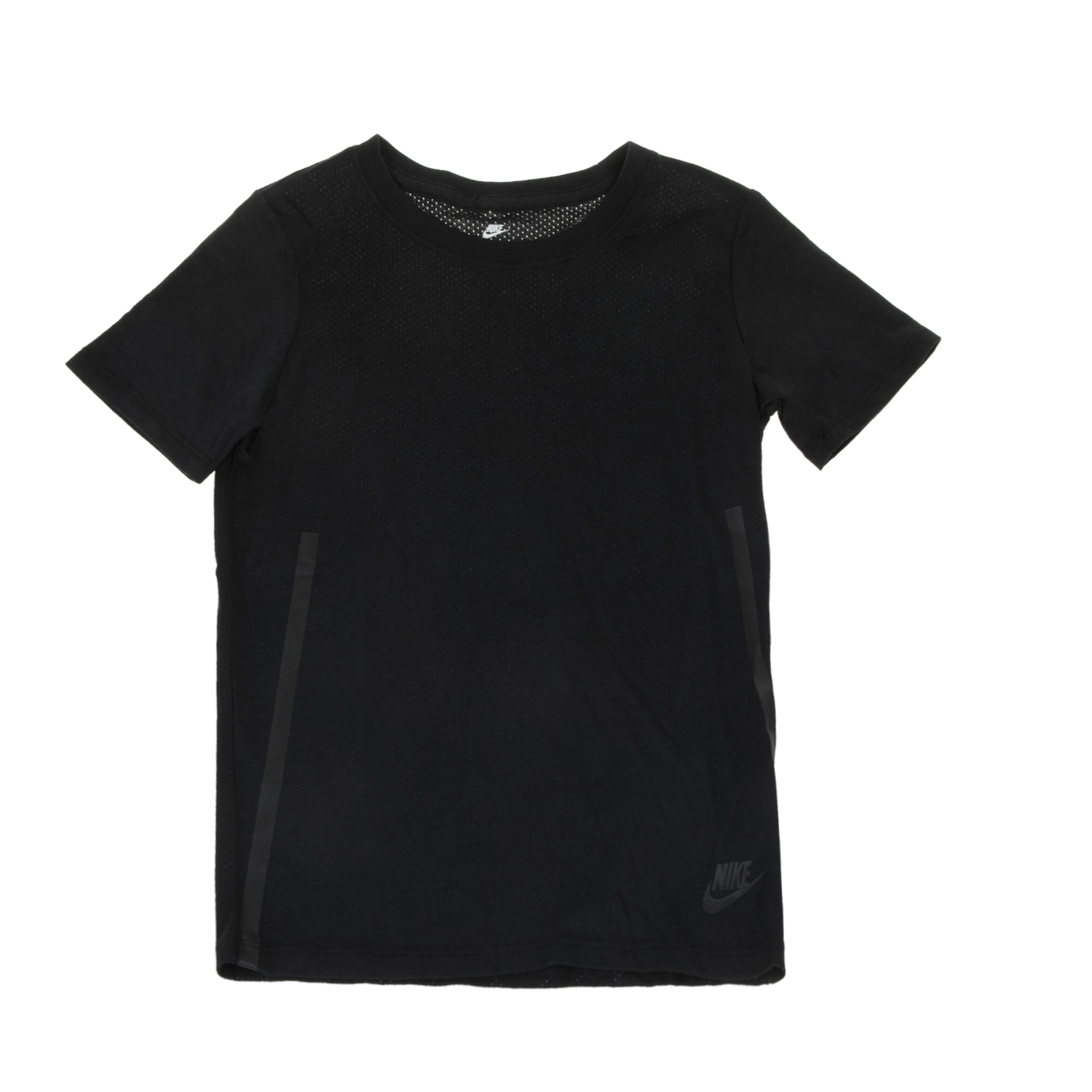 NIKE Αγορίστικη μπλούζα Nike TEE SS TECH μαύρη