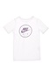 NIKE-Αγορίστικο t-shirt NIKE AIR WORLD λευκό