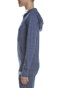 NIKE-Γυναικεία ζακέτα με κουκούλα Nike SW GYM VNTG HOODIE FZ μπλε
