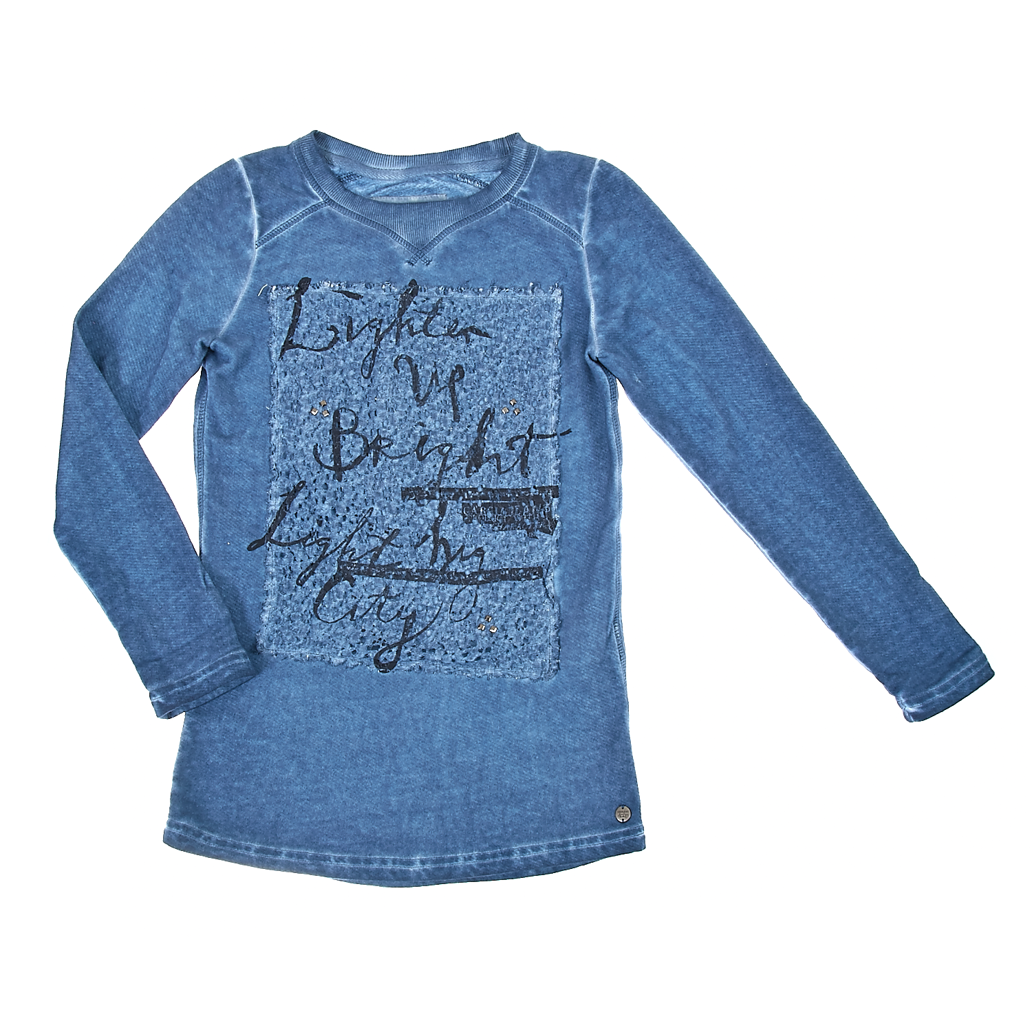 Παιδικά/Girls/Ρούχα/Μπλούζες Μακρυμάνικες GARCIA JEANS - Παιδική μπλούζα Garcia Jeans μπλε