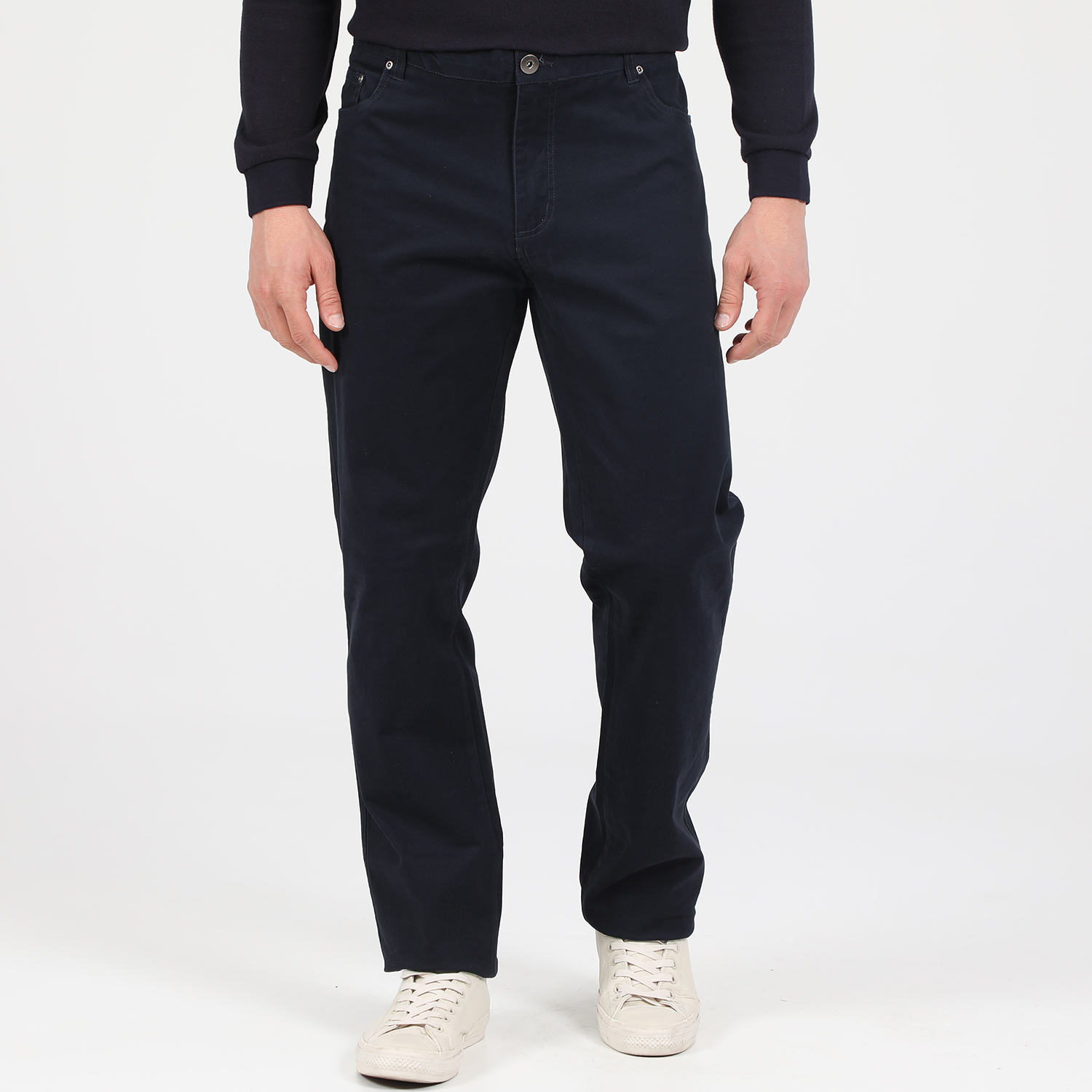 Ανδρικά/Ρούχα/Παντελόνια/Ισια Γραμμή MARTIN & CO - Ανδρικό παντελόνι MARTIN & CO 5-POCKET μπλε