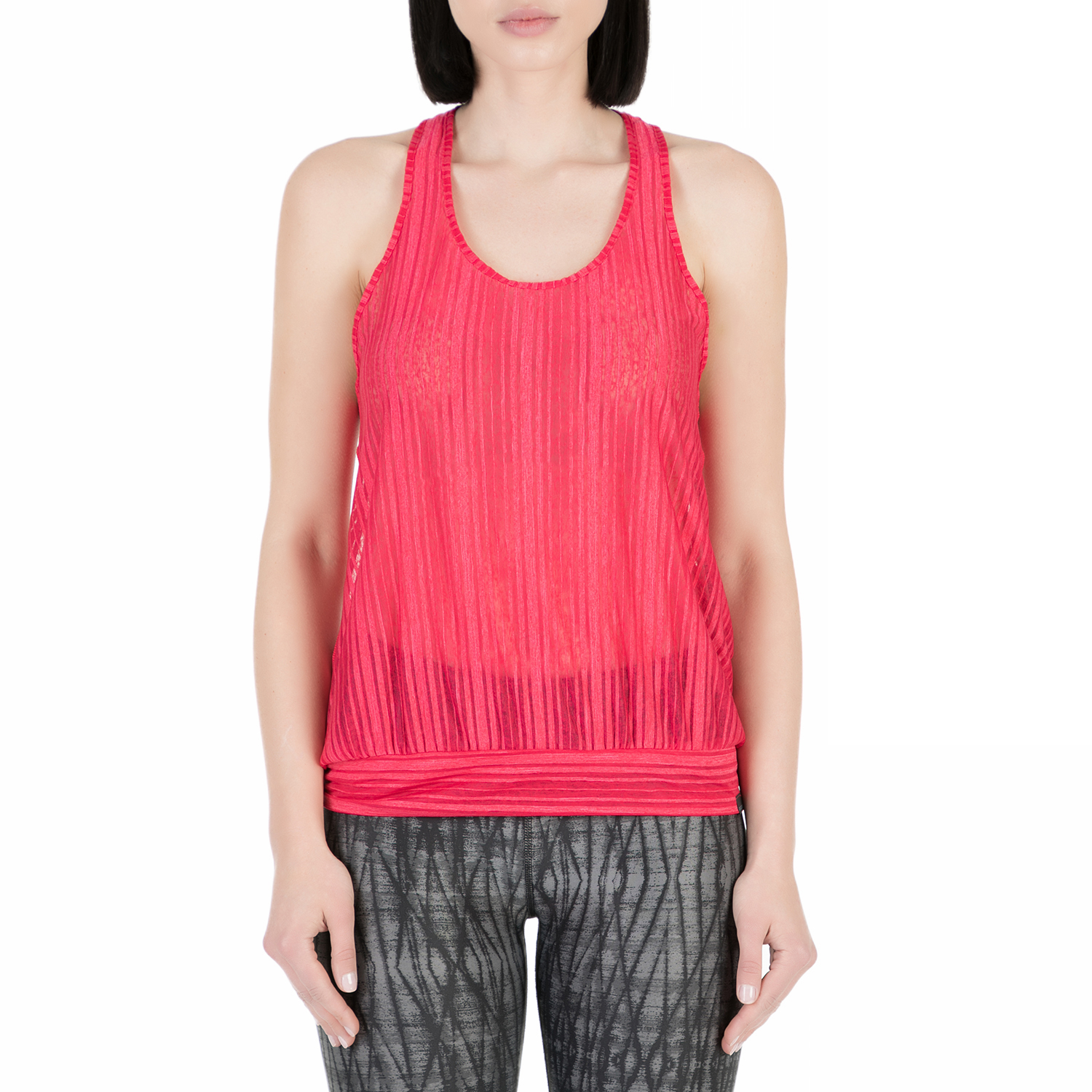 Γυναικεία/Ρούχα/Αθλητικά/T-shirt-Τοπ SAUCONY - Γυναικείο αθλητικό φανελάκι Saucony BREEZE TANK κόκκινο