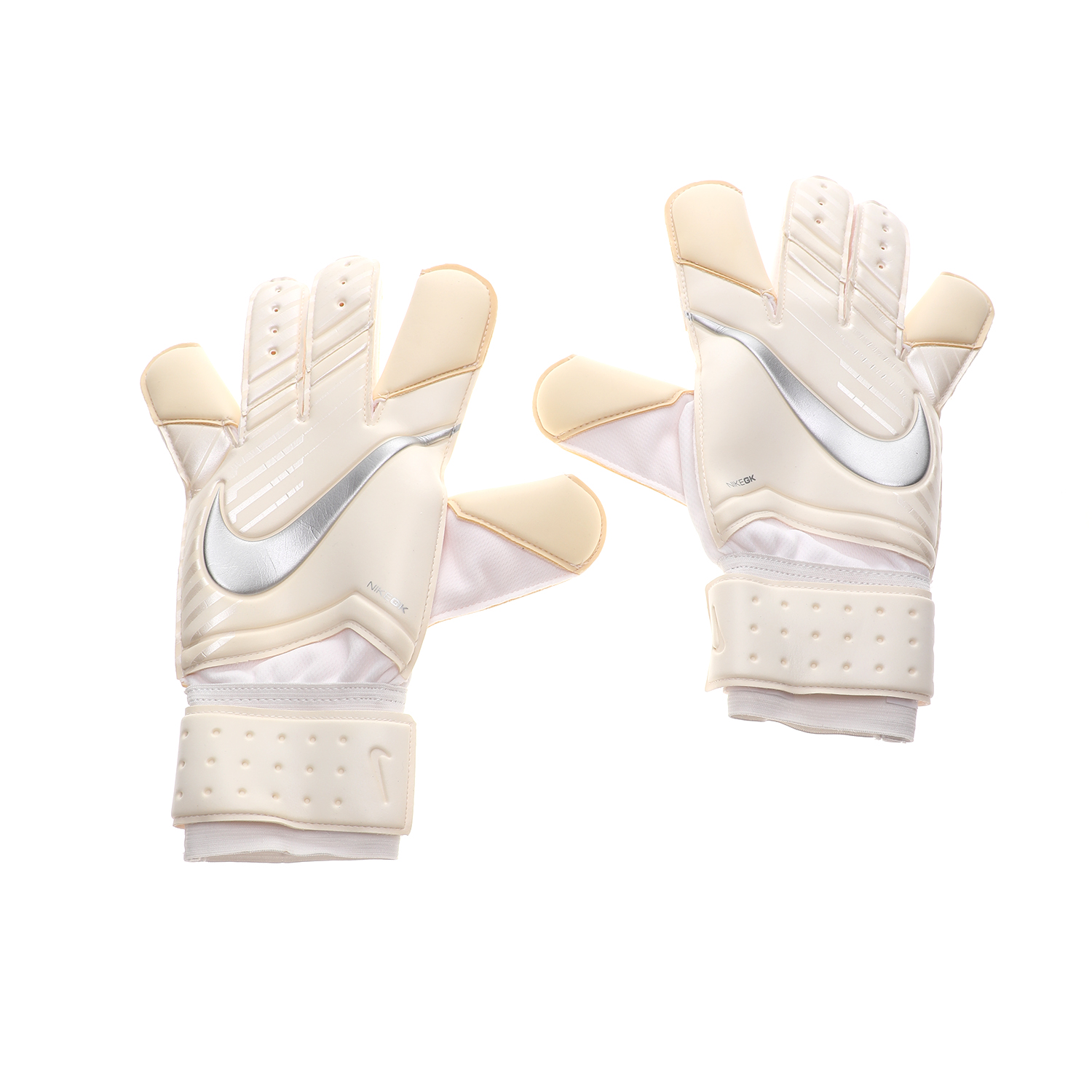Ανδρικά/Αξεσουάρ/Αθλητικά Είδη/Εξοπλισμός NIKE - Unisex γάντια ποδοσφαίρου NIKE GK GRP3 λευκά