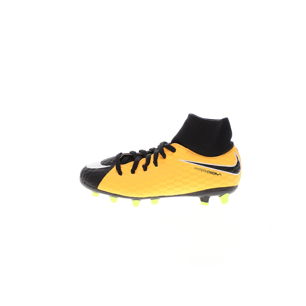 NIKE – Παιδικά ποδοσφαιρικά παπούτσια NIke HYPERVENOM PHELN 3 DF AGPRO κίτρινα