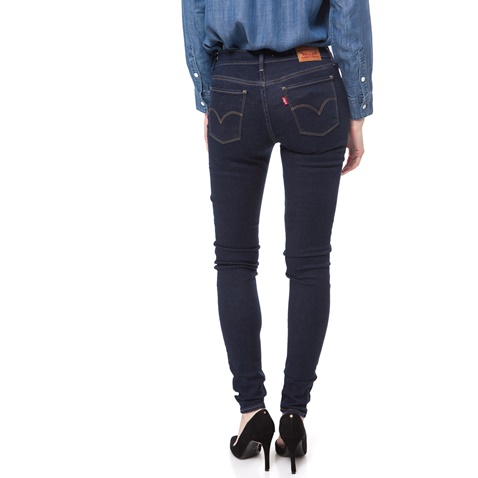 LEVI'S-Γυναικείο τζιν παντελόνι Levi's INNOVATION SUPER SKINNY σκούρο μπλε