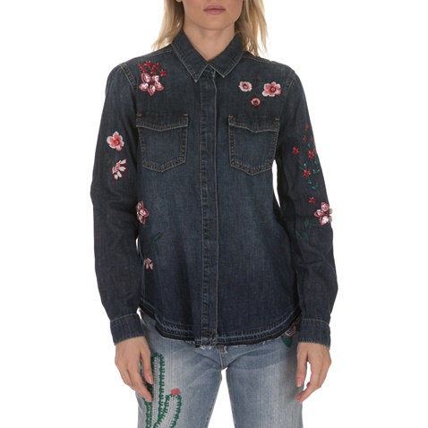 Gynaikeio Jean Poykamiso Juicy Couture Hands Off Floral