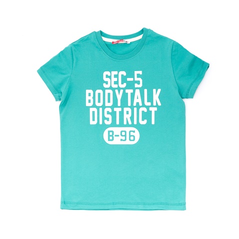 BODYTALK-Παιδική μπλούζα BODYTALK πράσινη-μπλε