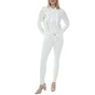 GUESS-Γυναικείο jean παντελόνι GUESS CURVE X λευκό