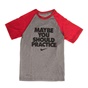 NIKE-Παιδική κοντομάνικη μπλούζα NIKEDRY LGD SHLD PRACTICE γκρι
