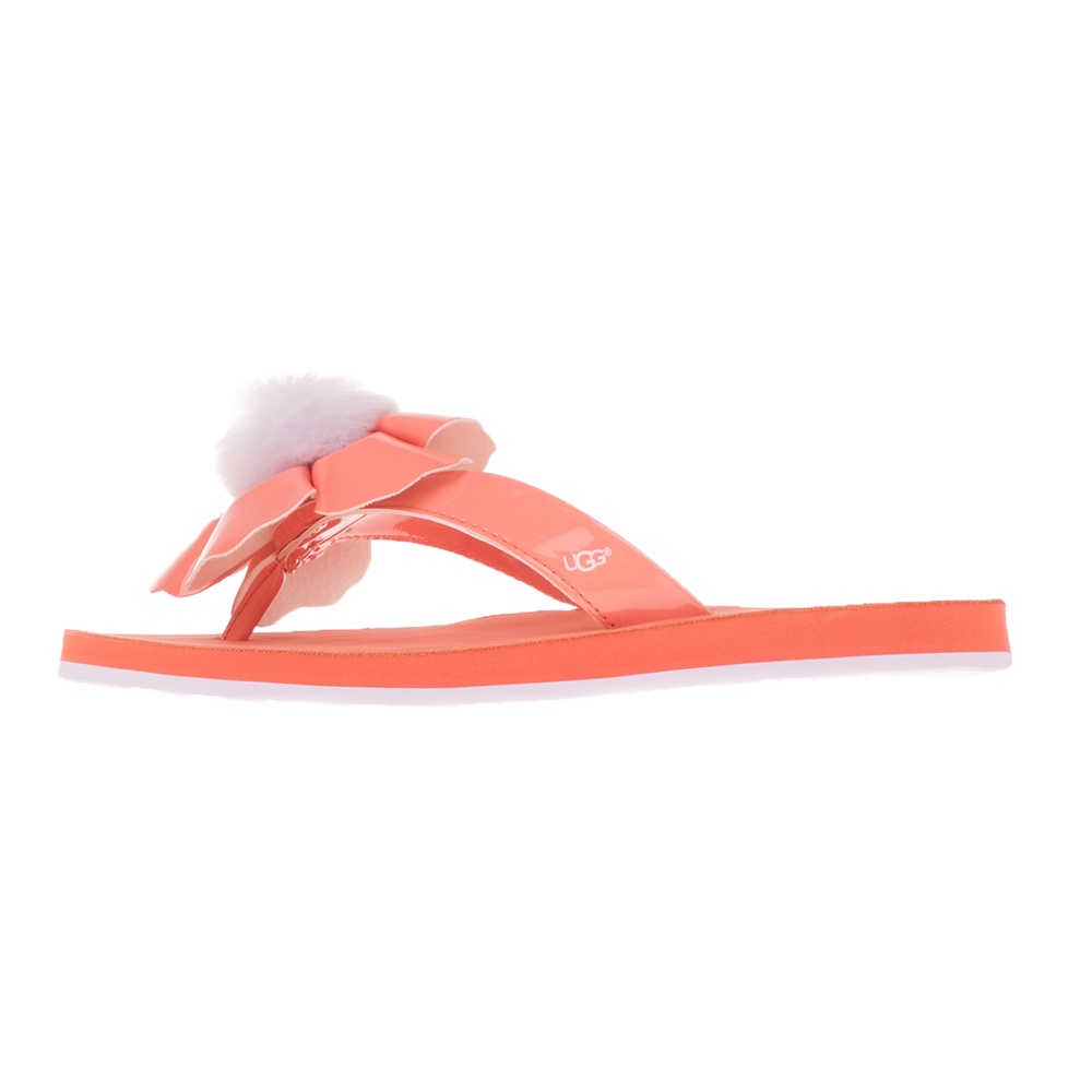 UGG - Γυναικείες σαγιονάρες UGG W POPPY πορτοκαλί Γυναικεία/Παπούτσια/Σαγιονάρες-Slides