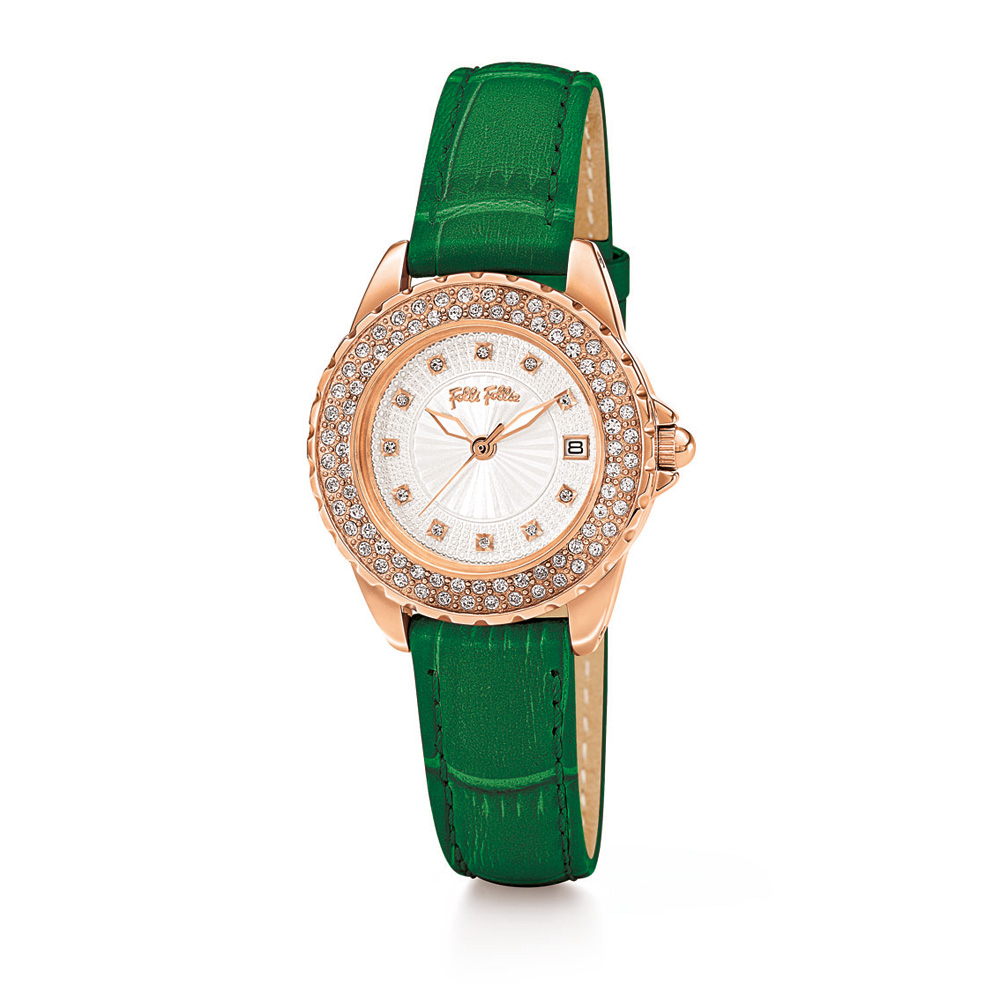 FOLLI FOLLIE Γυναικείο ρολόι FOLLI FOLLIE DAY DREAM πράσινο