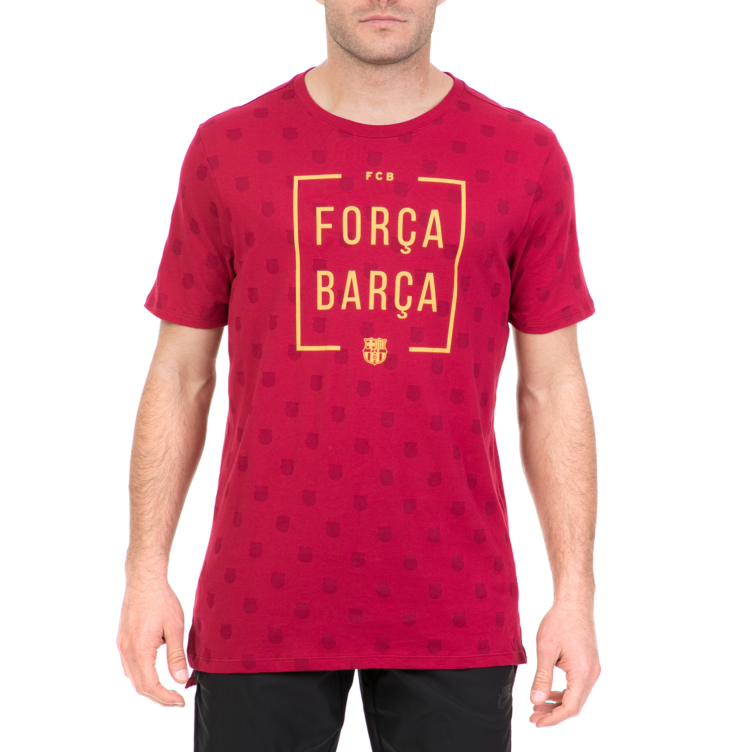 NIKE - Ανδρικό t-shirt Nike FC Barcelona κόκκινο Ανδρικά/Ρούχα/Αθλητικά/T-shirt