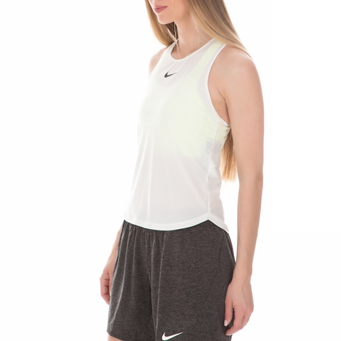 NIKE-Γυναικείο αθλητικό φανελάκι Nike Dry Slam λευκό