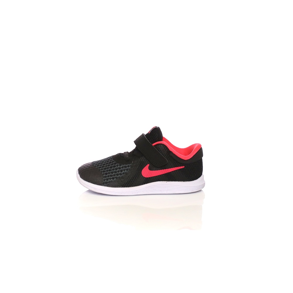 NIKE - Βρεφικά παπούτσια NIKE REVOLUTION 4 (TDV) μαύρα Παιδικά/Baby/Παπούτσια/Αθλητικά