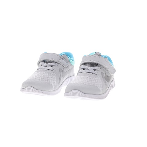 NIKE-Βρεφικά παπούτσια NIKE REVOLUTION 4 (TDV) ασημί μπλε