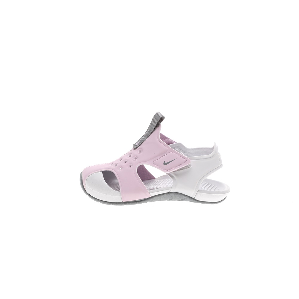 NIKE – Παιδικά σανδάλια NIKE SUNRAY PROTECT 2 (TD) γκρι-ροζ