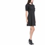 JUICY COUTURE-Γυναικείο mini φόρεμα JUICY COUTURE μαύρο