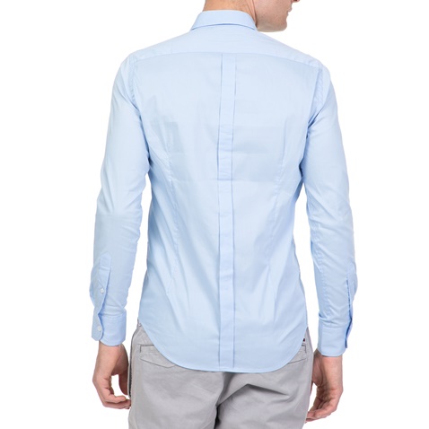 SSEINSE-Ανδρικό πουκάμισο SSEINSE γαλάζιο