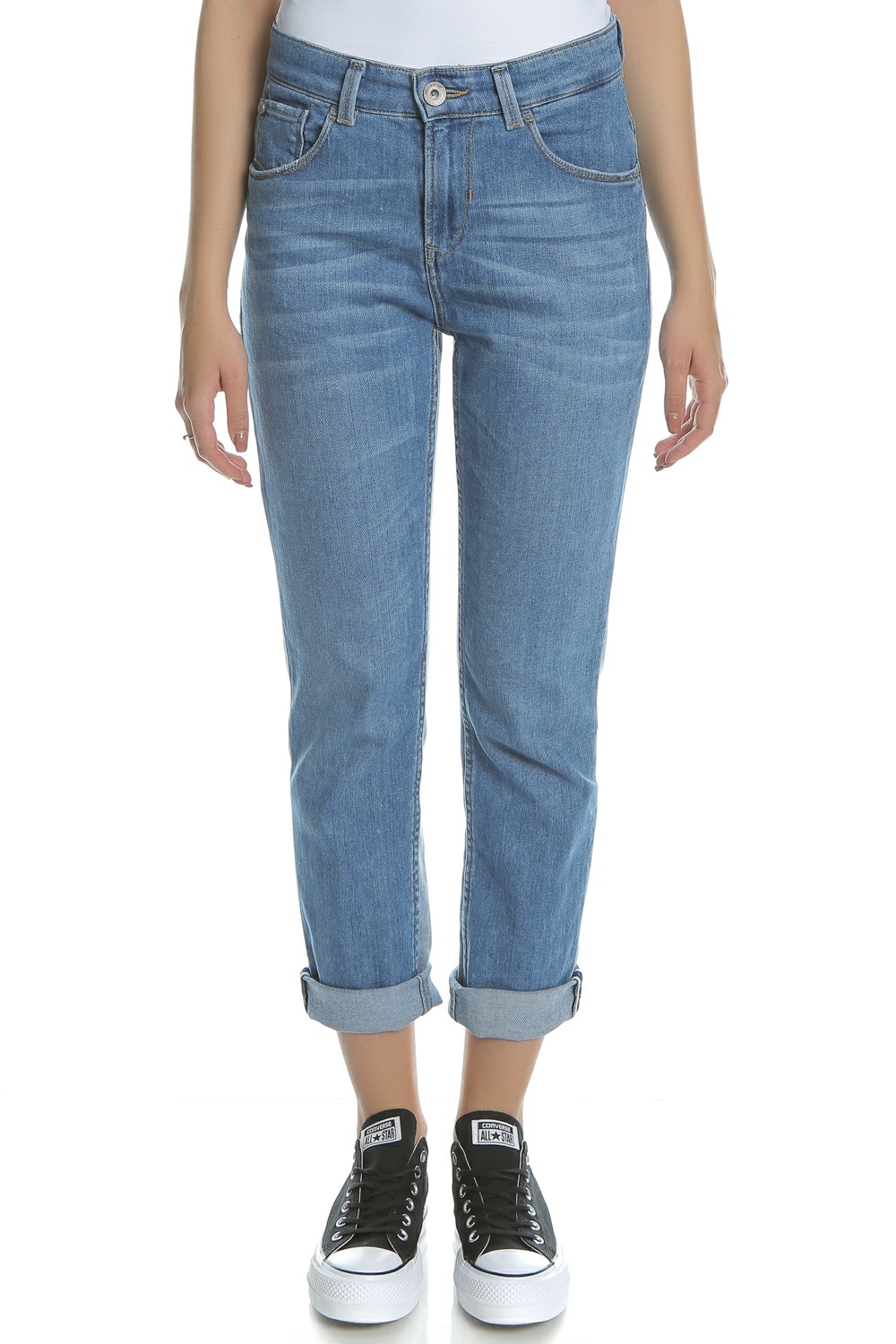 GARCIA JEANS - Γυναικείο τζιν παντελόνι Garcia Jeans δίχρωμο Γυναικεία/Ρούχα/Τζίν/Straight