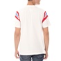 FRANKLIN & MARSHALL-Ανδρική κοντομάνικη μπλούζα FRANKLIN & MARSHALL λευκή